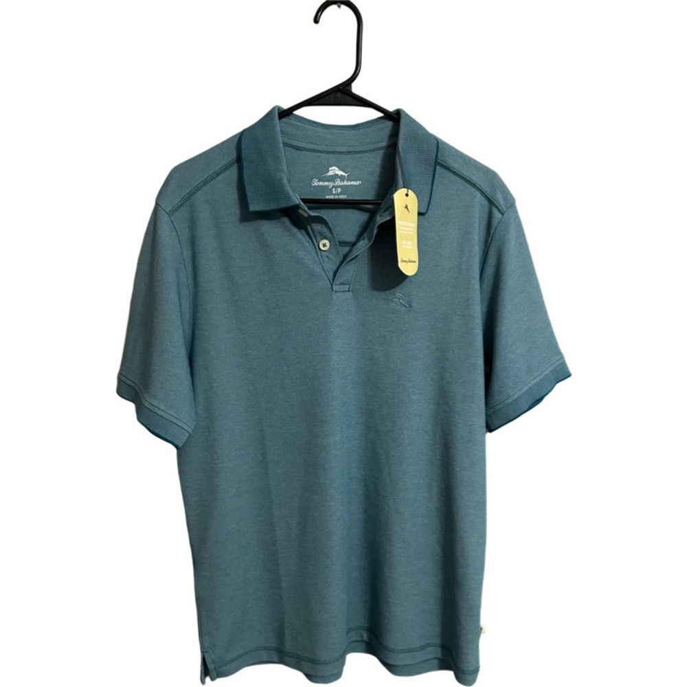 Tommy Bahama Men's Teal Polo Shirt